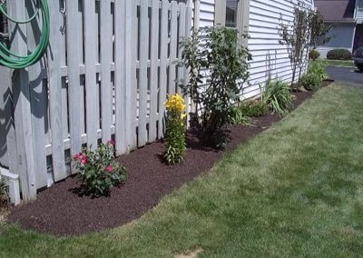 Improved Home Landscaping After Mulching